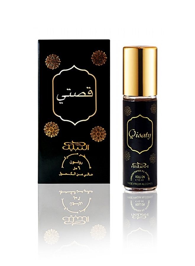 Nabeel 12 Pcs Nabeel Qisaty 6 ML Roll On Perfume Oil Luxurious Long-Lasting Arabic Attar for Everyday Elegance - Image 4
